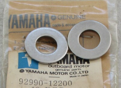 Yamaha Plain Washers (set of 2) for YS828 YS624 YP30 YP20 XVZ13 XVZ12 FZR400 ...