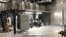 3 STAGE-3M2 MOLECULAR DISTILLATION SYSTEM