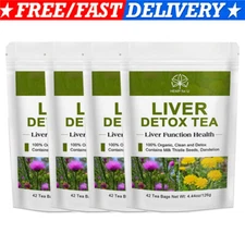 Liver,Kidney and Pancrea Herbal Compound Detox & Cleanse Herbal Tea 42 Bags