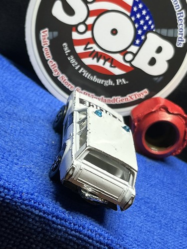 Playart Mercury Police Wagon DieCast Car EX Condition Hong Kong White Diecast - Picture 6 of 7