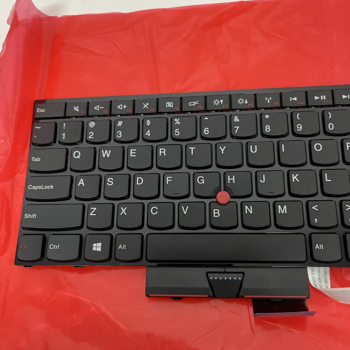 Touche De Clavier Pour Lenovo ThinkPad Edge E530, E530C, E535, E545 - AZERTY Noir - Occasion Avec Mécanisme