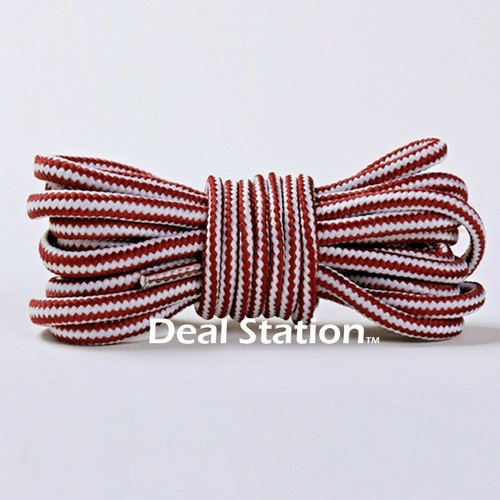 Shoe Laces Round Hiking Shoelaces Walking Work Strong 18 Colours! 6 Big Sizes! - Picture 22 of 25