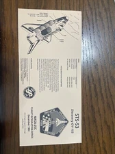 Space Shuttle Flight Information Card STS-53 Discovery OV-103