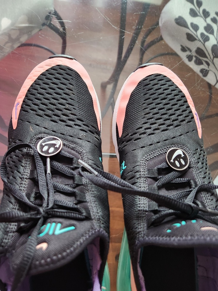 Nike Air Max 270 Black Hyper Jade “Have A Nike Day” Womens