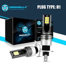 2pcs Xenon H1 Led Headlight Bulbs High Low Beam Fog Light Drl 100w Super White