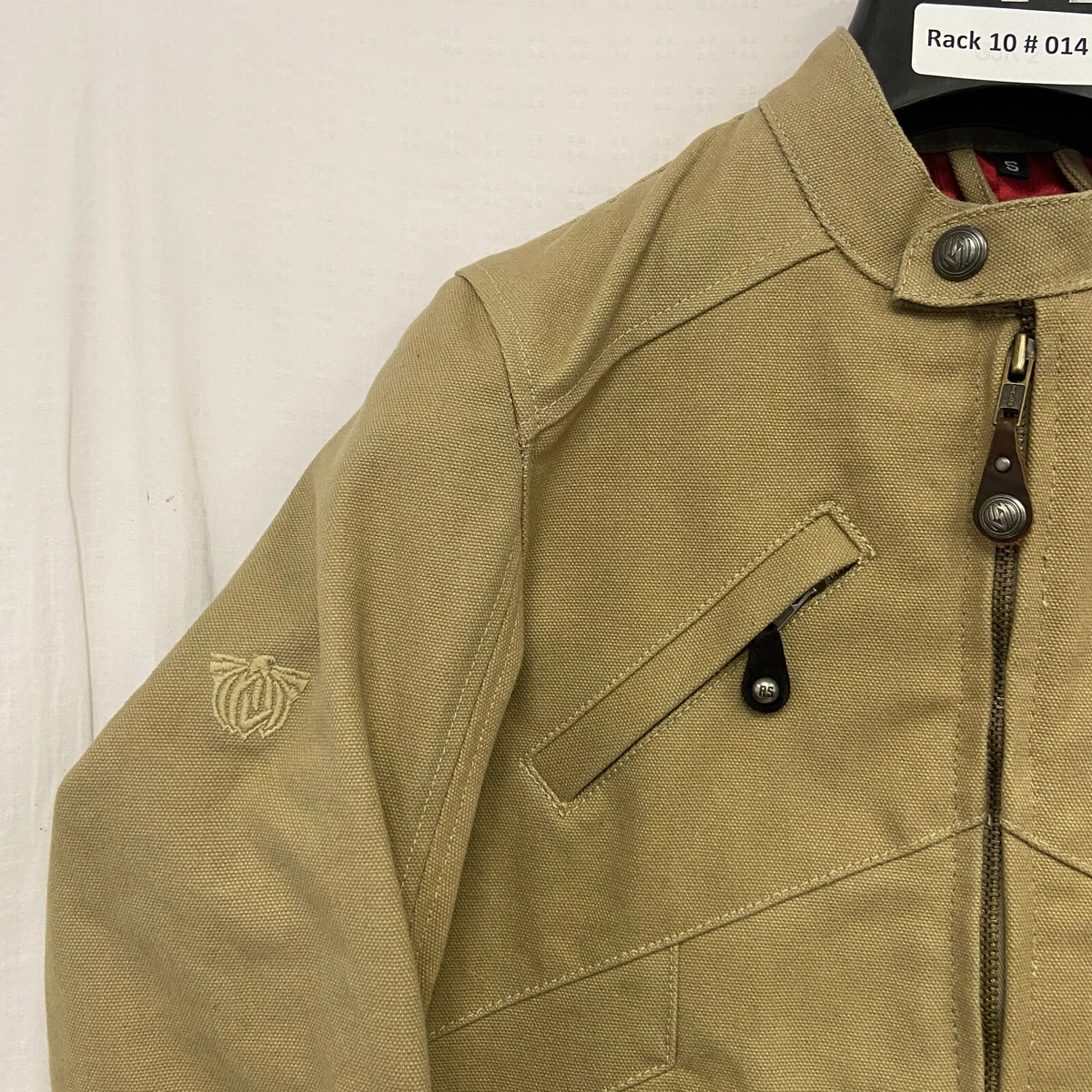 Roland Sands Designs RSD Lazy Boy Blends Cafe Jacket Brown Small
