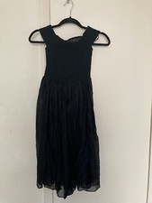 J. Crew Black Cotton Dress Size XS New
