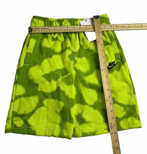 New Nike Boys Training At Knee Terry Sweat Shorts Standard Fit Pocket Sz Youth L - Picture 4 of 13