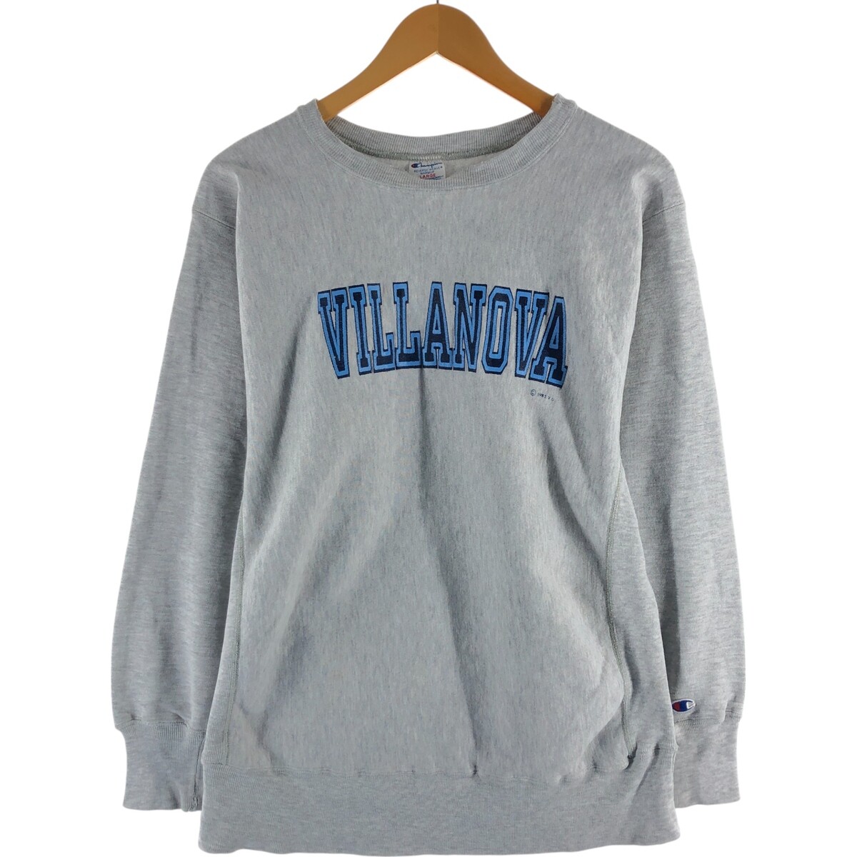 80'S Champion Reverse Weave Tricot Tag College Sweatshirt