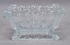 Boston & Sandwich Shell Pattern Lacy Period Flint Glass Salt C.1835-1850