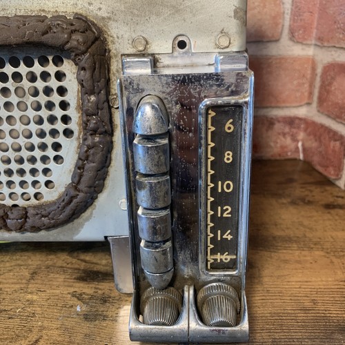 Vintage PACKARD AUTOMOBILE CAR RADIO Untested 393772 PACKARD MOTOR CAR CO. - Picture 9 of 12