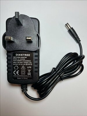 12V TC HELICON VOICELIVE PLAY VOCAL PROZESSOR AC ADAPTER NETZTEIL LADEGERÄT