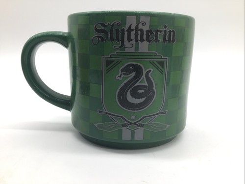 Harry Potter Checkerboard Crests 4pc 10oz Ceramic Mug By Silver Buffalo - Picture 9 of 21