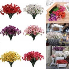 Fleurs Artificielles Faux Fleurs Jardin Multi Couleur Ext??rieur Porche D??cor
