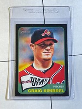 Craig Kimbrel 2014 Topps Heritage Black Border SSP #THC-480 Atlanta BRaves