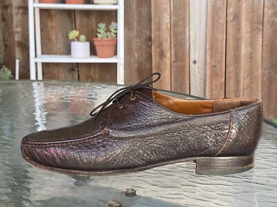 BALLY Continentals Switzerland Dress Shoes Mens Sz 10 M Lace  display picture 1