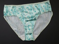 1 NEW Hanes Her Way VTG Y2K Mid-00s Stretch Satin Hipster Panty MEDIUM