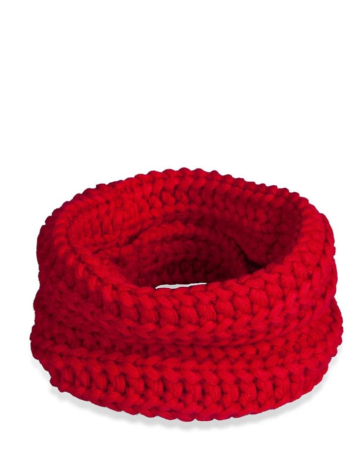 NEW fabdog DOG CAT PREMIUM RED INFINITY SCARF ALL SIZES