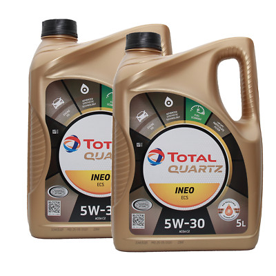 10L Total Quartz Ineo ECS 5W-30 2 x 5 Liter Motoröl PSA B71 2290 Motoröl
