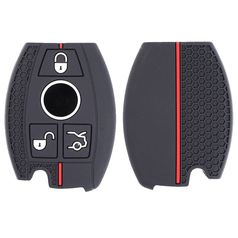 Funda Carcasa Llave Silicona Remoto Para Mercedes Benz A B C E S GL GLS SLS CLA Foto 3 de 4