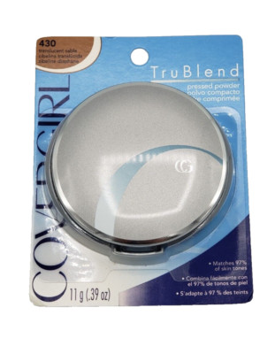 NEW CoverGirl TruBlend Pressed Face Powder - 430 Translucent SABLE