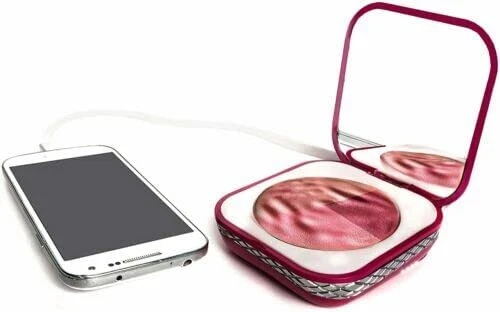 Make Up organizer Set Bio Vegan Rouge Set + Powerbank Schminke Schminkbox Teint - Bild 3 von 4