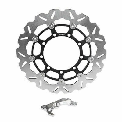 Tusk Oversized Floating Typhoon Front Brake Rotor Kit,320mm,Kaw KLR650 2008-2018
