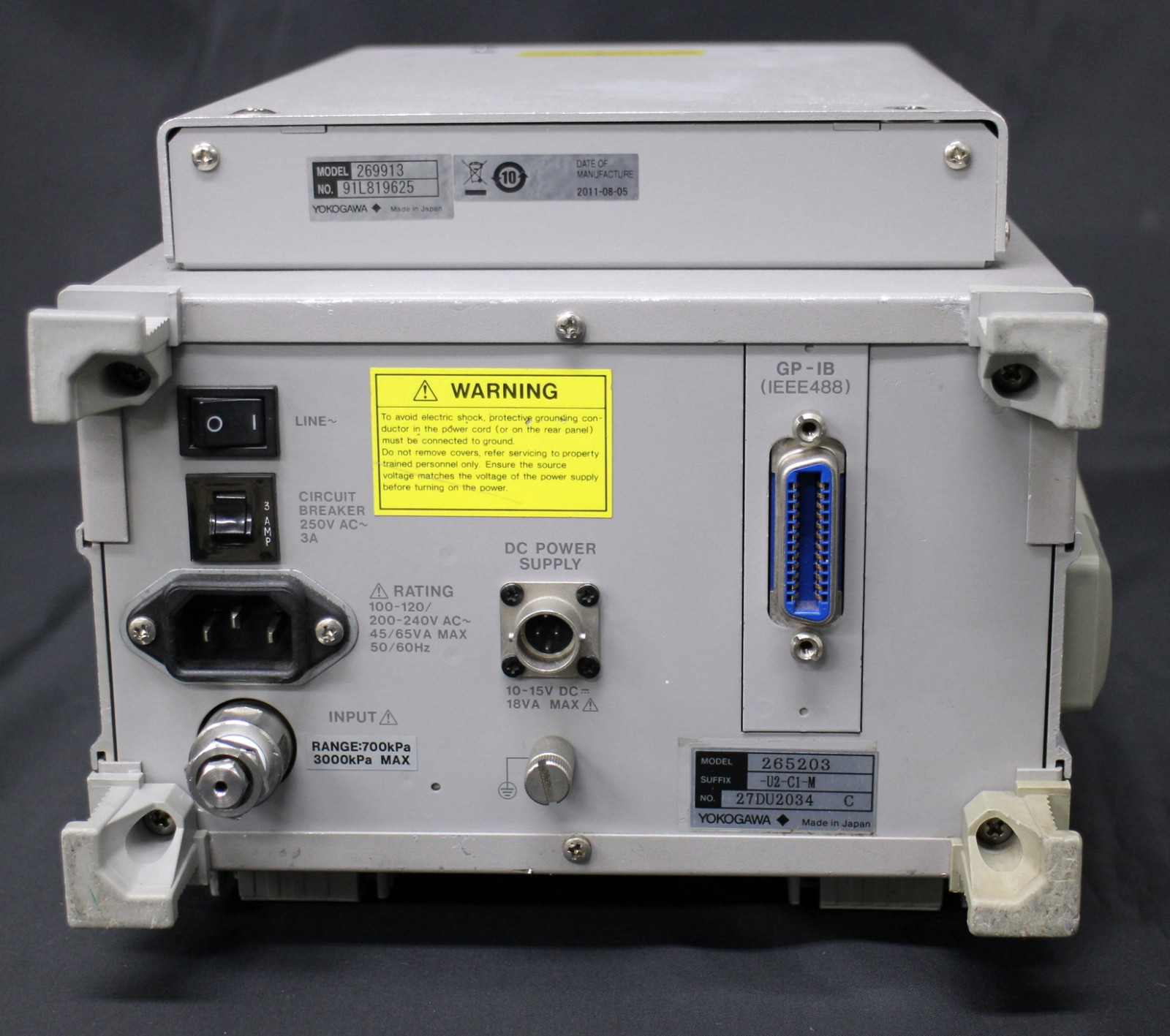 YOKOGAWA 265203 Digital Manometer eBay