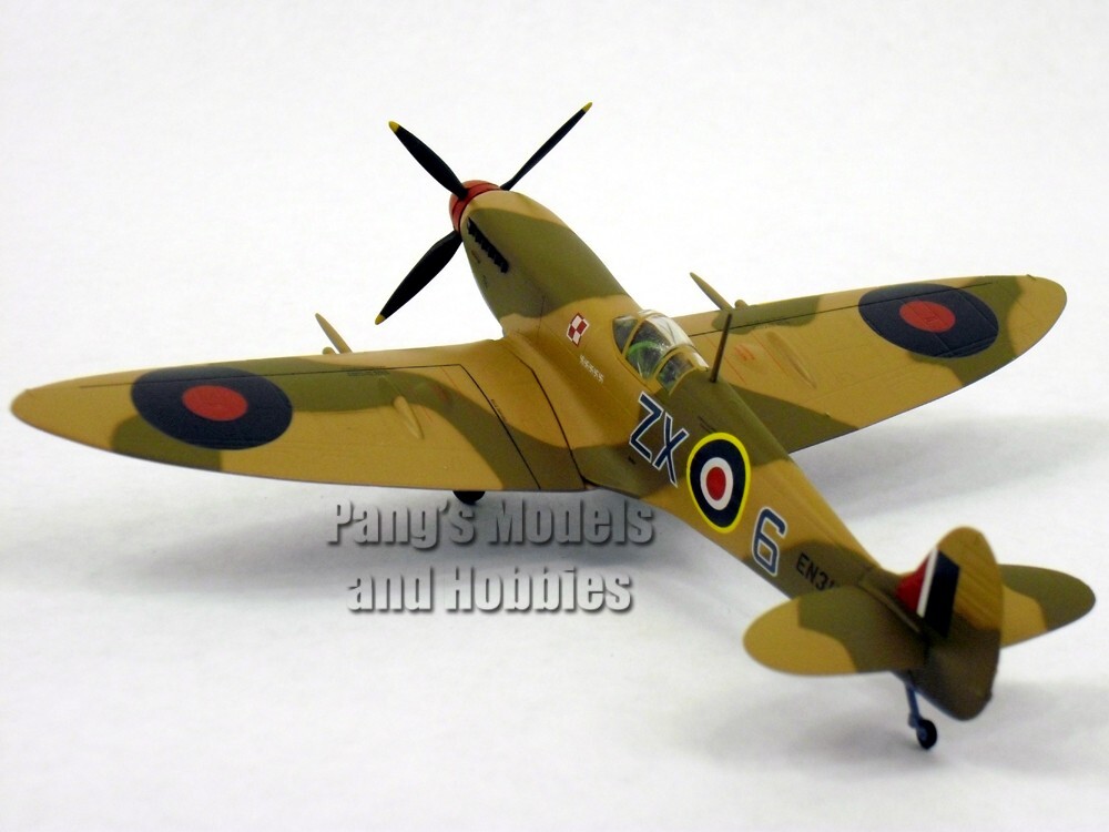 Spitfire Mk.IX 145 Sqn 1943 RAF Desert Camo, ZX-6/EN315 1/72 Scale