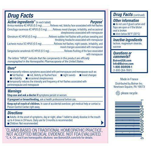 Boiron Clyclease Menstrual Cramp Relief Tablet - 60 count per pack