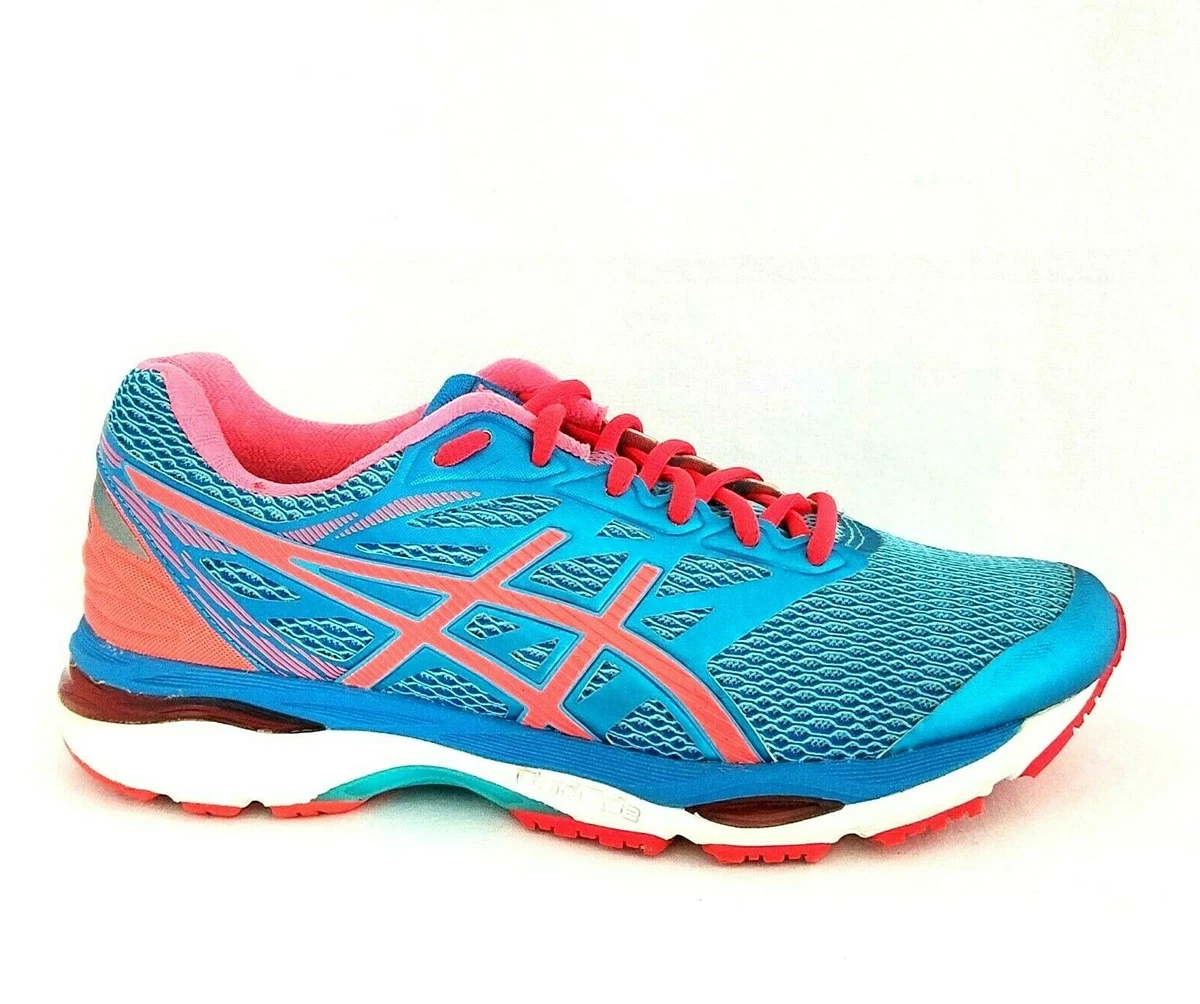 ASICS Gel Cumulus 18 Running Shoes Blue Orange T6C8N Women's US 9.5 EU $120 | eBay