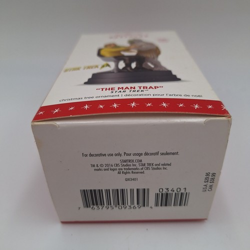 Star Trek The Man Trap (Salzmonster) mit Sound 2016 Hallmark Ornament VIDEO - Bild 15 von 18