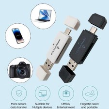 Card Reader 2 in 1 Type C SD TF Card Reader USB 2.0 Card Reader for Hot S9 K4H7