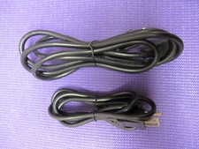 COMPUTER MONITOR POWER CORD, 3 PRONG, LOT OF 2, 6   5  