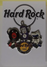 Hard Rock Cafe Pin Angry Audio Formats Hollywood on Hollywood Blvd 2014 LE300