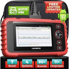 LAUNCH OBD2 Scanner 4 Systems Diagnostic Tool Auto Code Reader DPF EPB BMS ABS