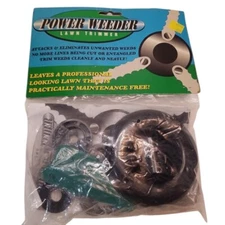 Power Weeder Lawn Trimmer Brush Weed Eater Wacker Universal Blade Head NOS 1995