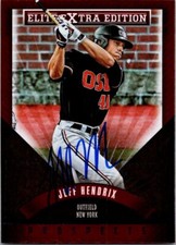 2015 Panini Elite Extra Edition #124 Jeff Hendrix In-Person Auto!