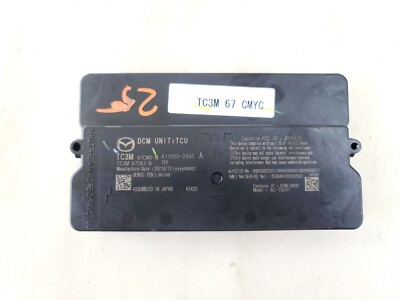 2021 MAZDA CX-9 CX9 DATA COMMUNICATION COMPUTER CONTROL DCM MODULE UNIT OEM