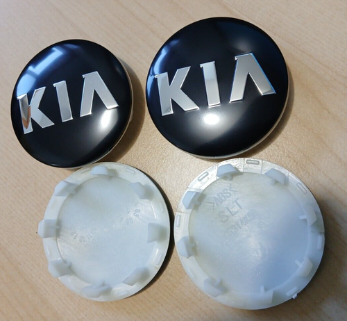 Kia wheel Center Hub caps black , Sorento Sedona, Rio, Soul 52960-3W200 4PCS - Picture 4 of 6