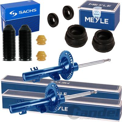 2x MEYLE STOßDÄMPFER + DOMLAGER VORNE für AUDI A1 SEAT IBIZA 4 VW POLO 6R1 SKODA