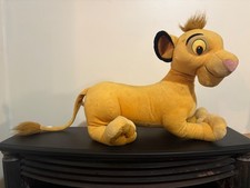 Jumbo Lion King Vintage Disney Simba Plush Stuffed Animal 2002 Hasbro XL Toy