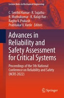 C. Senthil Kumar (U. A.) | Advances in Reliability And Safety Assessment For...