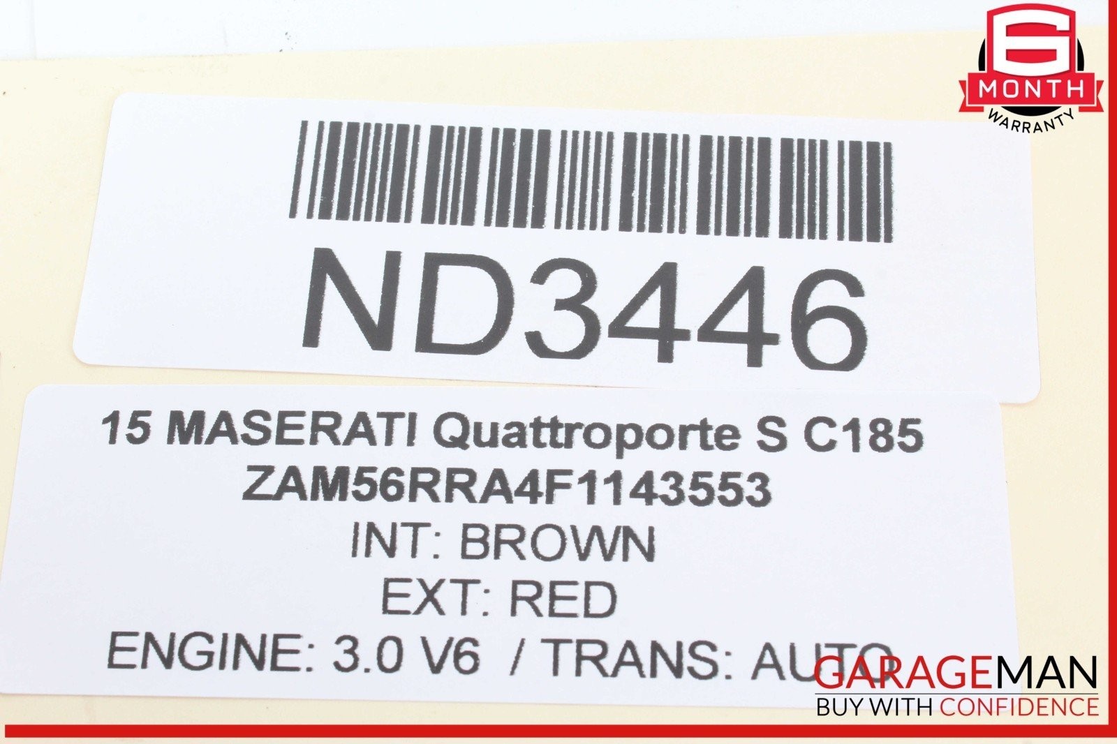 Maserati Quattroporte 2014-2017 Front Right Door handles Set