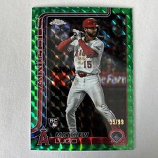 Matthew Lugo Green Geometric Rookie /99