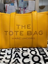 NWT Marc Jacobs Medium The Tote Bag Artisan Gold Leather Sold Out Color w/D Bag