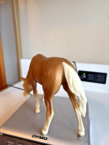 Vintage BREYER Grazing Mare Palomino Matte Horse #143 1961-1980 - Picture 4 of 7