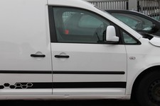 VW Caddy 1.6 TDI Farbe Weiß LB9A 2K Tür vorn Rechts ohne Anbauteile 57538