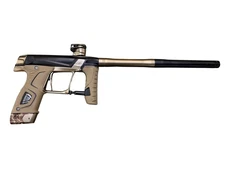 Used Planet Eclipse GTEK 160r Paintball Marker w/ Case - Black/Sand