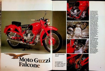 Motorrad Classic 02/1988 Moto Guzzi Falcone in einer seltenen Vorstellung auf 4